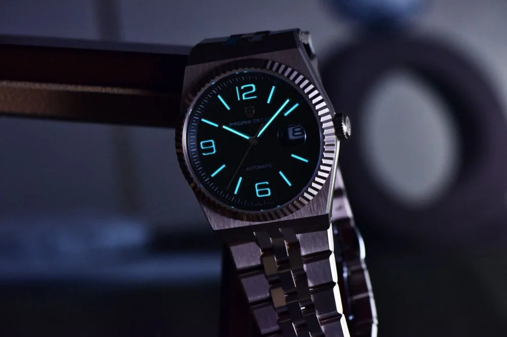 PAGANI DESIGN Orologio da Polso Meccanico Uomo Modello PD-YS027 Acciaio Inossidabile Vetro Zaffiro