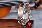 PAGANI DESIGN emailliertes Zifferblatt 2025 neue Herrenuhren DD36 Silber Gold automatische Luxus-Herrenuhr wasserdichte mechanische Armbanduhr