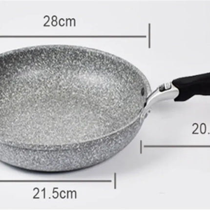 Frying 28/26/24/20cm Wok non-stick cauldron induction cooker cookware Pancake egg Gas cooker home