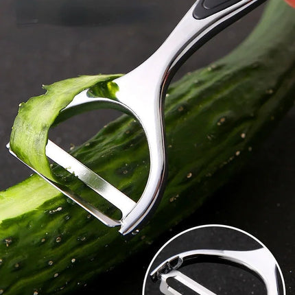 Pelapatate in acciaio inossidabile, pelapatate multifunzione, grattugia per carote, utensili da frutta, accessori da cucina, pelapatate gastronomico