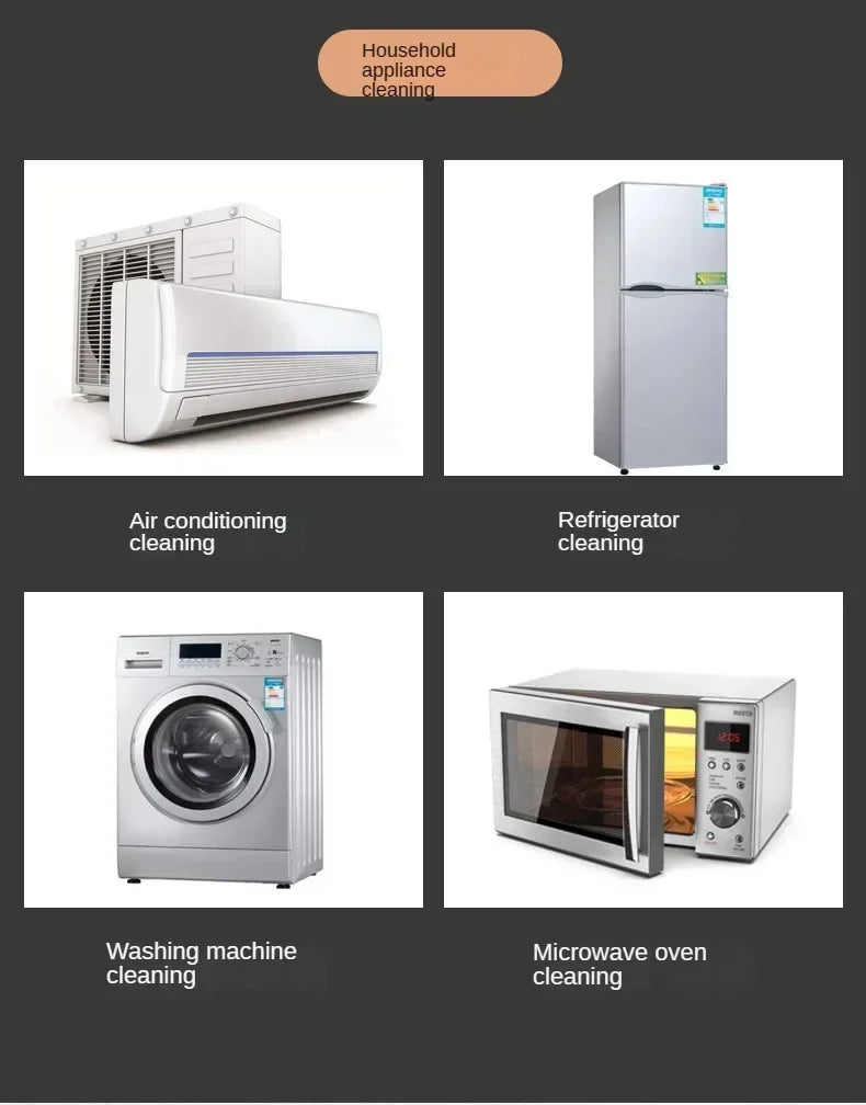 2500W Dampfreiniger, tragbare Hochtemperatur-Druckstrahl-Waschmaschine zur Sterilisation für Küchen, Autos, Klimaanlagen, Zuhause