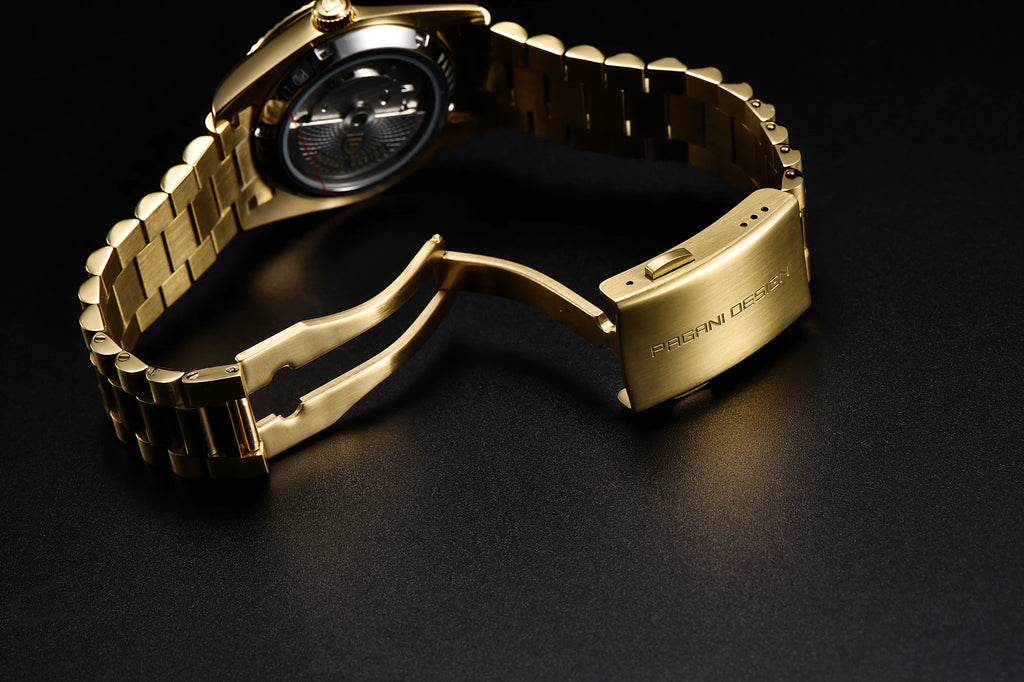 PAGANI DESIGN 2025 Nuovi orologi da uomo DD36 Orologio automatico di lusso da uomo AR Vetro zaffiro Orologio da polso meccanico da uomo ST16 Orologio Movt