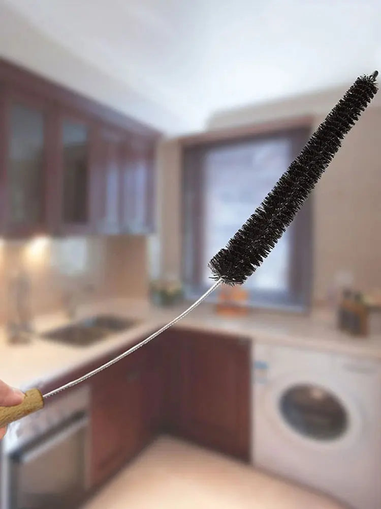 27 Zoll Flusenentfernerbürste mit flexiblem Langstiel, Trockner- und Heizkörperreinigungsbürste für die Waschküche