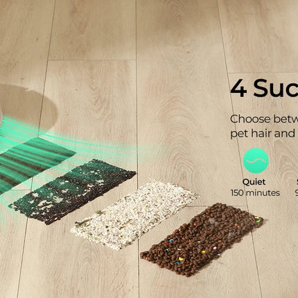 Redkey R10 Robot Vacuum Cleaner, LiDAR Navigation, APP Control, 4000PA Suction, Smart Mopping, Floor and Carpet Cleaning Tool (1000W)