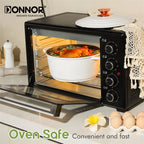 DONNOR Set di pentole in ceramica Set di pentole a induzione da 18 pezzi con coperchio Set di padelle e pentole antiaderenti salutari da cucina con padella JT532