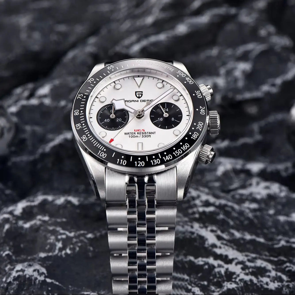 Nuovo Orologio da Uomo PAGANI DESIGN BB Panda 2026, Orologio al Quarzo di Lusso Retrò, Cronografo Sportivo da Polso, Impermeabile 100M, Luminoso