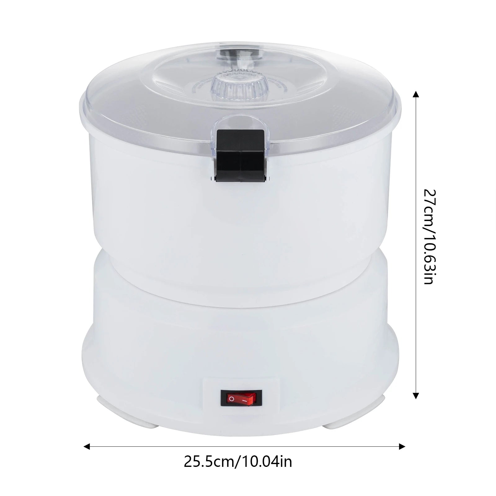 85 W Elektrischer Kartoffelschäler, Automatischer Kartoffelschäler mit Ein-Knopf-Bedienung, für Küchen, Restaurants, Fast-Food-Läden