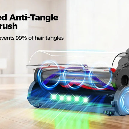 Cotiar 650W 60kPa Vacuum Cleaner Portable Handheld Appliance Cordless 70 Minutes Runtime Multifunctional S25