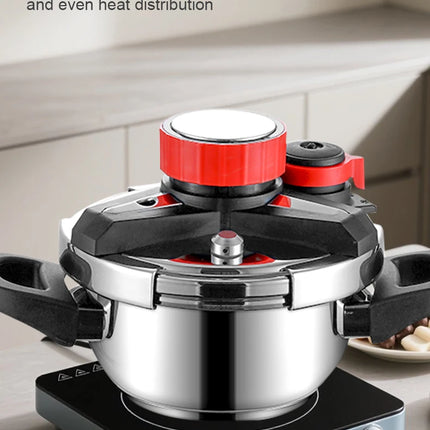 Fenghui 2.4L CE Certified 304 Stainless Steel Explosion-Proof Energy-Saving Mini Pressure Cooker 3 Adjustable Pressure Levels