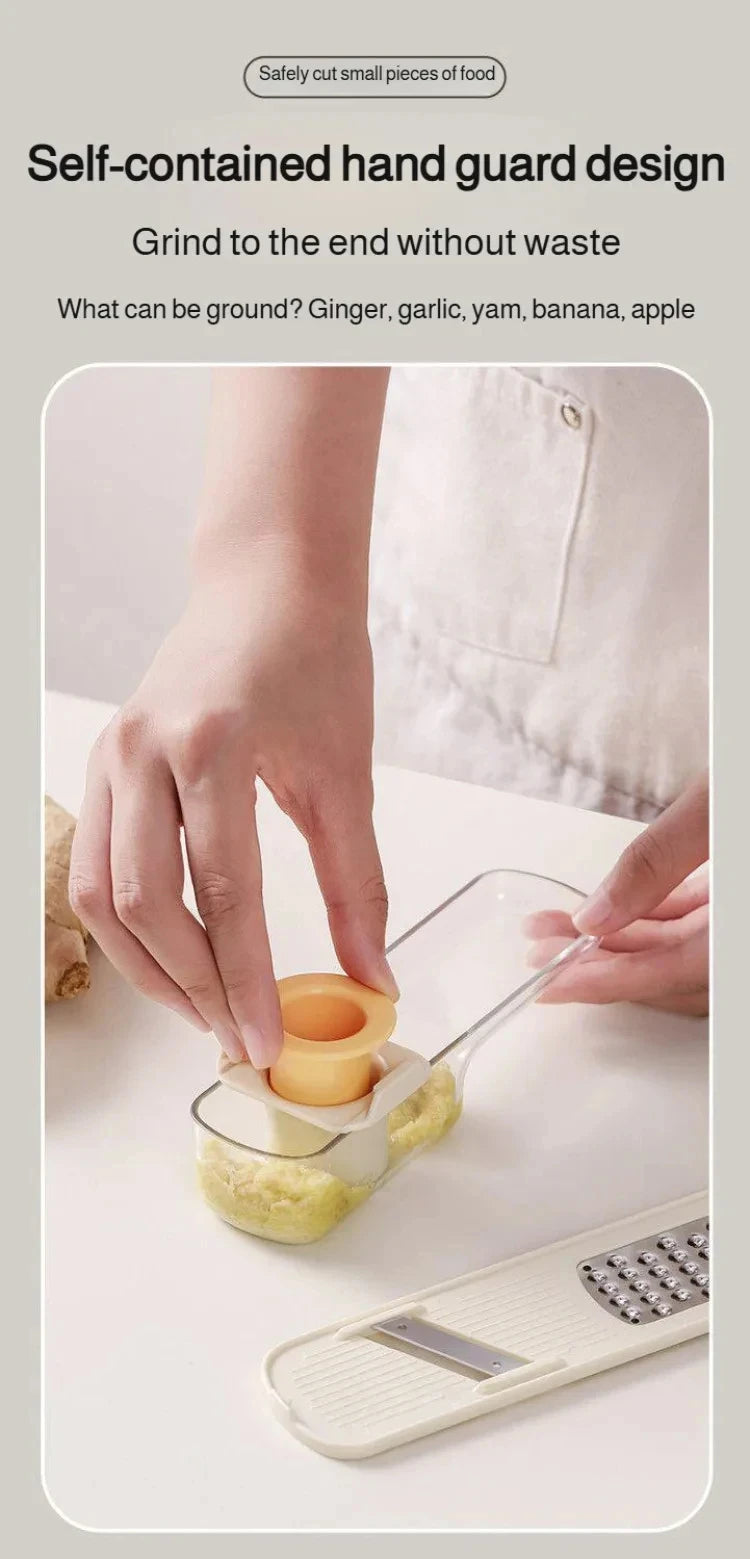 3-in-1 Gemüseschneider, multifunktionales Küchenwerkzeug, für Tomaten, Karotten, Käse, Zwiebeln, tragbarer Hobel, Reibe