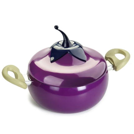 High-Quality Fruit-Shaped Nonstick Aluminum Frying Pan Frying Pan Soup Pot Milk Pot Pot