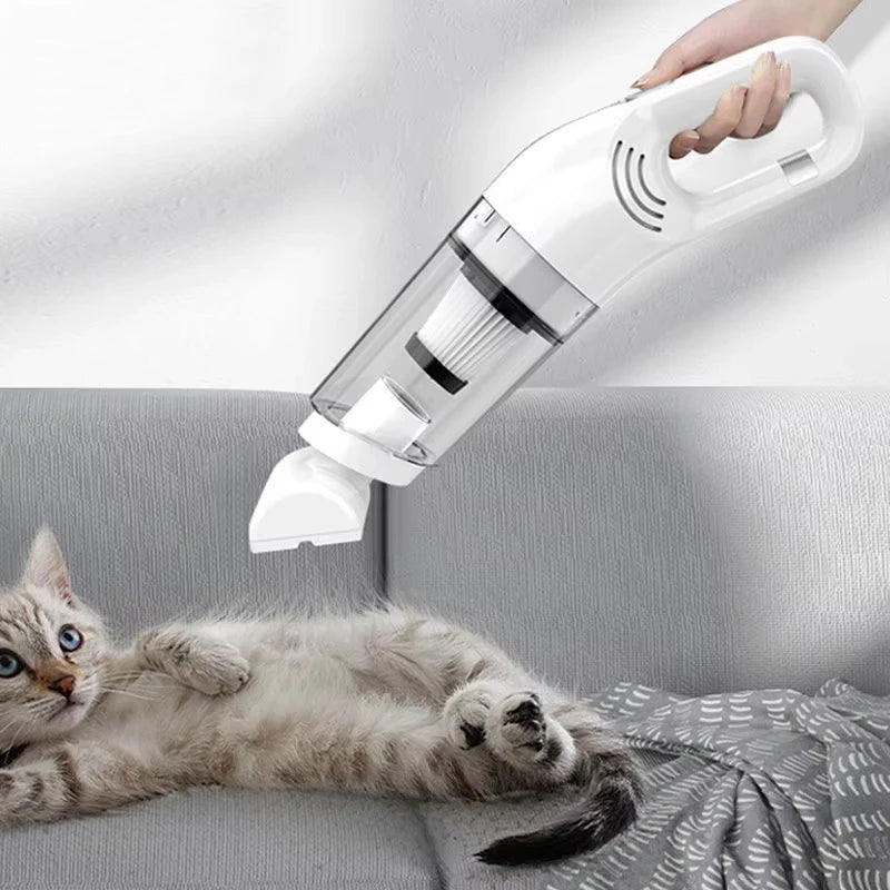 Kabelloser Mini-Handstaubsauger, Handheld-Reiniger, leistungsstarke Reinigungsmaschine, Haushaltsgerät für Auto, Staub, Tierhaare, USB-Aufladung