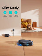 Robot-Staubsauger und Wischroboter Airzeen R7 3-in-1, 4000Pa Saugkraft, Smart App/Alexa Steuerung, Automatische Aufladung für Tierhaare und Böden