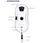 5600Pa Electric Window Cleaning Robot, Automatic and with Remote Control, Window Vacuum Cleaner for Household Appliances