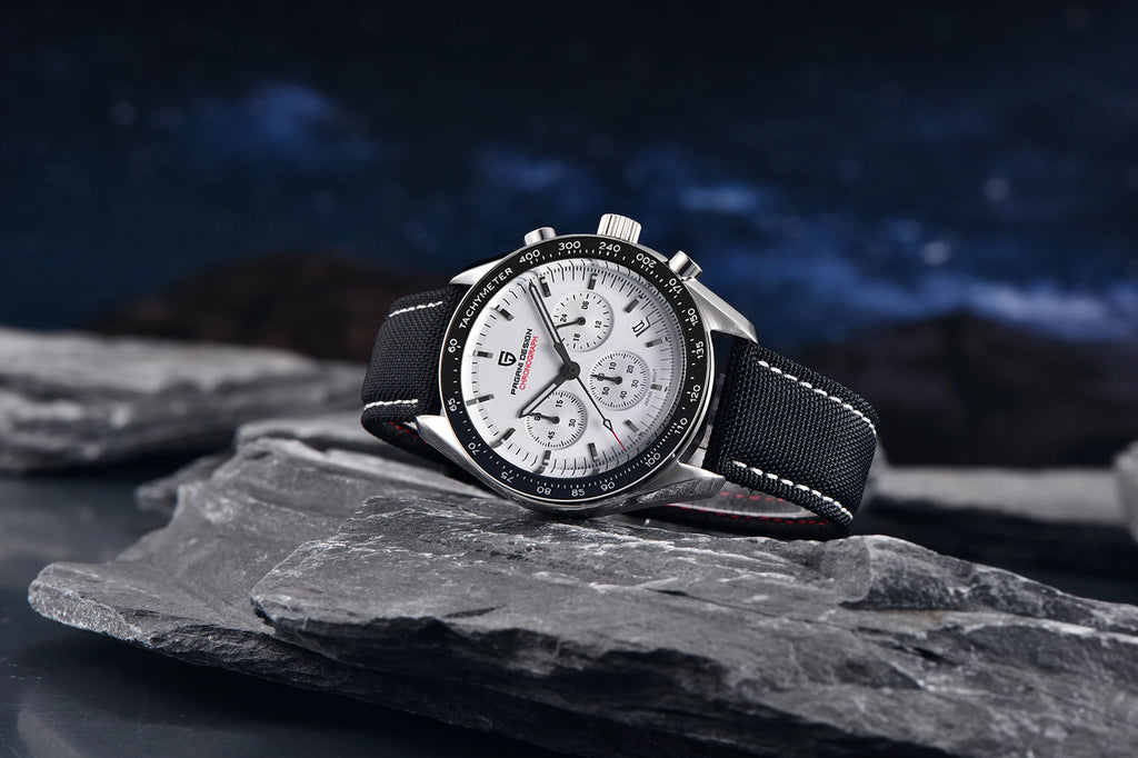 PAGANI DESIGN Orologio da Uomo al Quarzo Cronografo Modello PD-1701 Vetro Zaffiro Impermeabile 100M