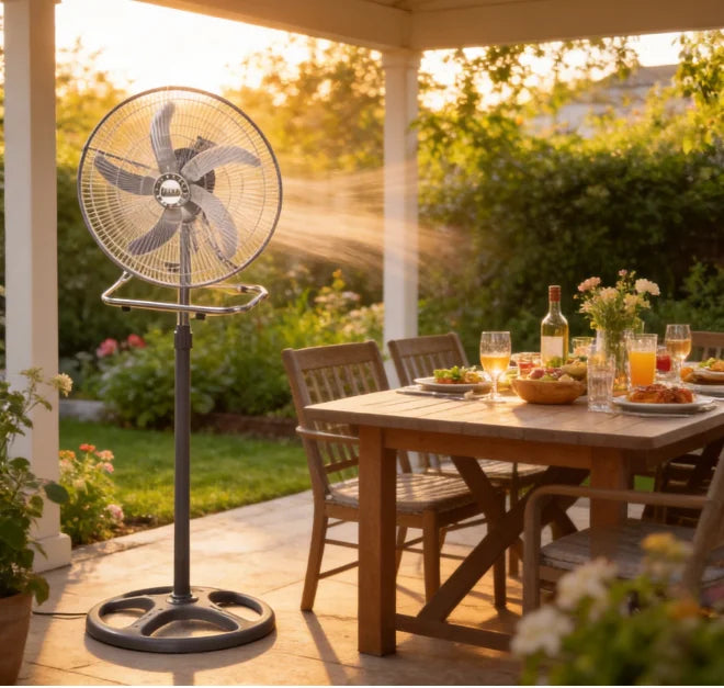 Industrieventilator aus Metall, 3-in-1, 65W, 3 einstellbare Geschwindigkeiten, 125x50CM, Multifunktions-Boden-, Tisch- und Wandventilator, Leistungsstarker Luftzirkulationsventilator für Zuhause, Garage, Lager