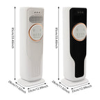 Ventola per riscaldatori spaziali da 2000 W Ventola di raffreddamento dell'aria Ventola di raffreddamento/riscaldamento con telecomando e umidificazione