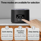 Multifunctional USB Ultrasonic Electric Cleaner for Dentures, Orthodontic Appliances, and Invisible Retainer Cases - Dental Care