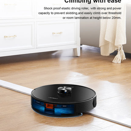 (codice promozionale: AEGG66) Aspirapolvere Robot Ibrido Liectroux X6, navigazione laser Lidar, 6500 pa, mappa multi-piano, pulizia a umido a forma di Y, zona vietata APP, area selettiva, riprendi punto di interruzione