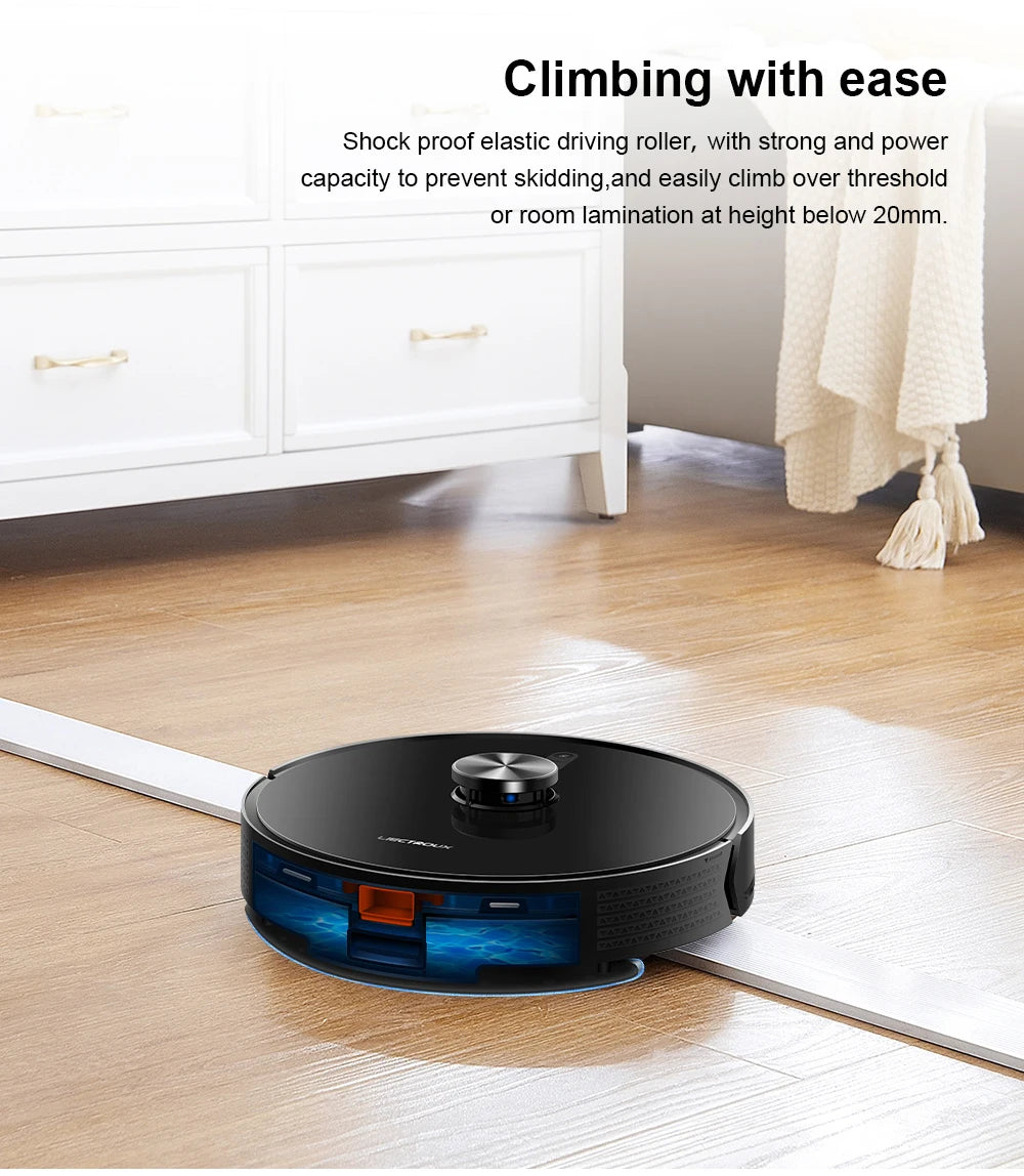 (codice promozionale: AEGG66)  Aspirapolvere robot ibrido Liectroux X6,navigazione laser Lidar,6500 pa,mappa multi-piano,pulizia a umido a forma di Y,zona vietata APP,area selettiva,riprendi punto di interruzione