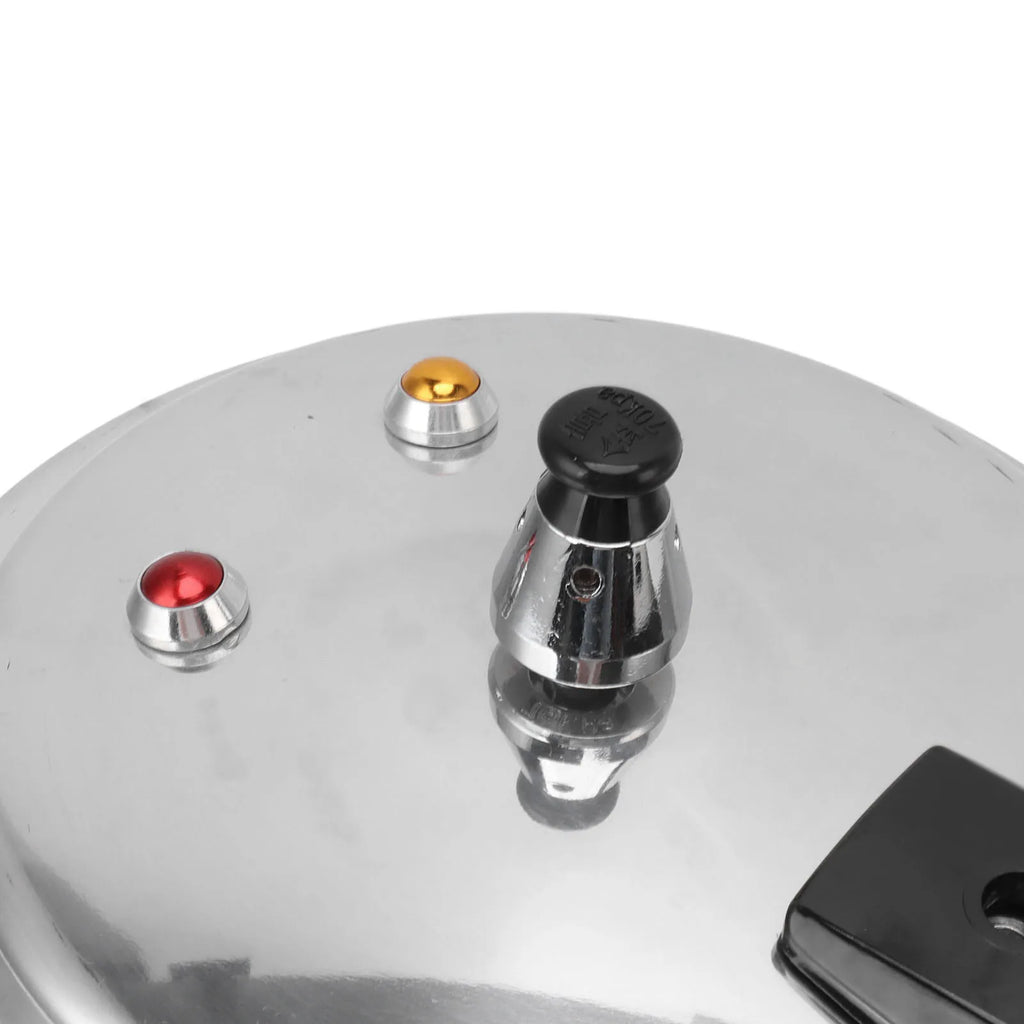 3-Liter-Aluminiumlegierung-Schnellkochtopf, 18 cm Mini-Schnellkochtopf mit 3-Liter-Boden für Gasherd, 3-Liter-Aluminiumlegierung-Schnellkochtopf