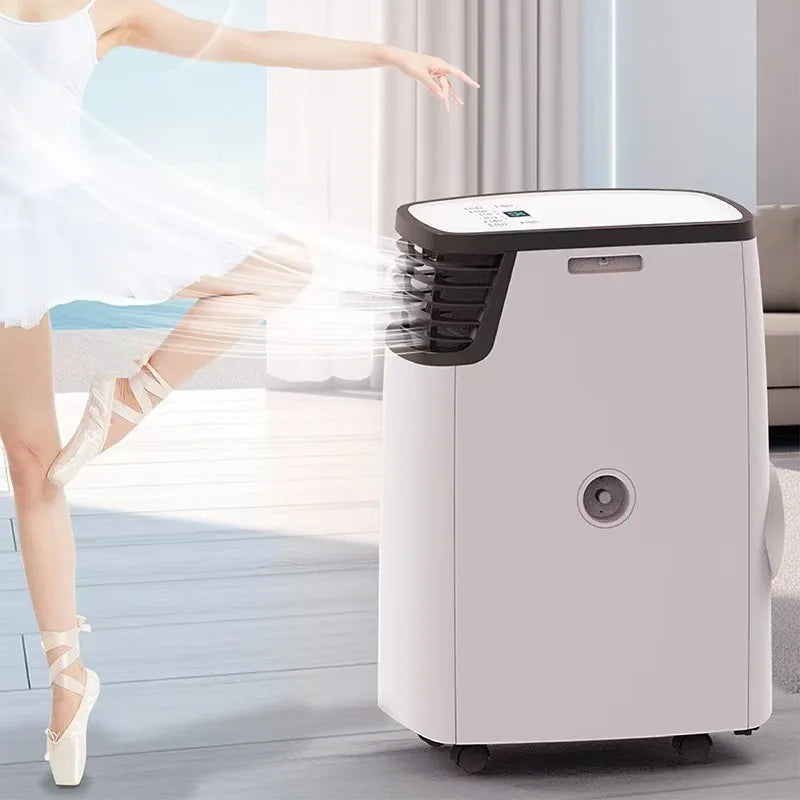 Condizionatore d'aria mobile da 15000 Btu con conversione di frequenza, silenzioso, solo raffreddamento, macchina all-in-one per uso domestico e commerciale