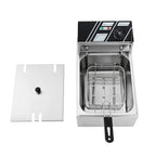 Friggitrice Elettrica Commerciale 6L 2500W 220V Euro Plug