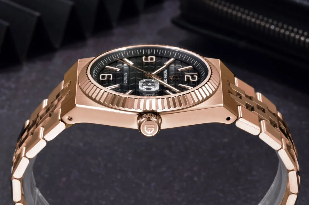 PAGANI DESIGN Orologio da Polso Meccanico Uomo Modello PD-YS027 Acciaio Inossidabile Vetro Zaffiro