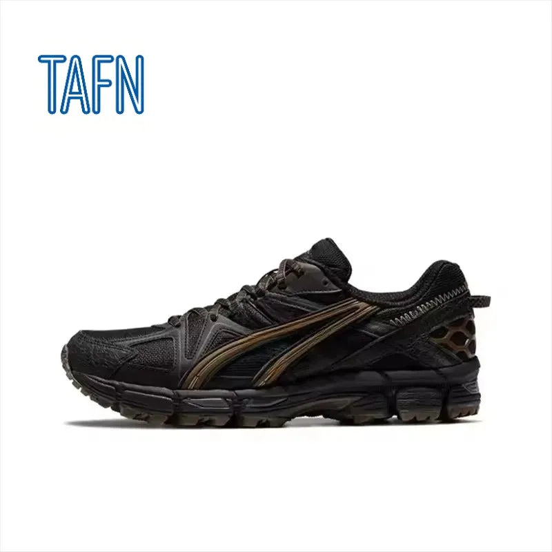 Retro-Sportschuhe mit segmentierter, rutschfester Sohle, geeignet für Jogging, Outdoor-Aktivitäten, Freizeit und Fitness für Erwachsene.