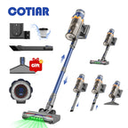 Cotiar 650W 60kPa Kabelloser Staubsauger Stielstaubsauger Handstaubsauger 70 Minuten Laufzeit Multifunktional S25