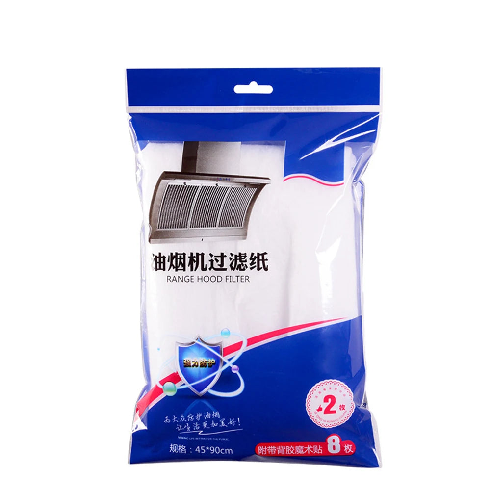 Adesivo anti-olio in tessuto non tessuto Strumento per il filtro della cappa della cucina in carta che assorbe l'olio per la decorazione di aiuto della cucina domestica