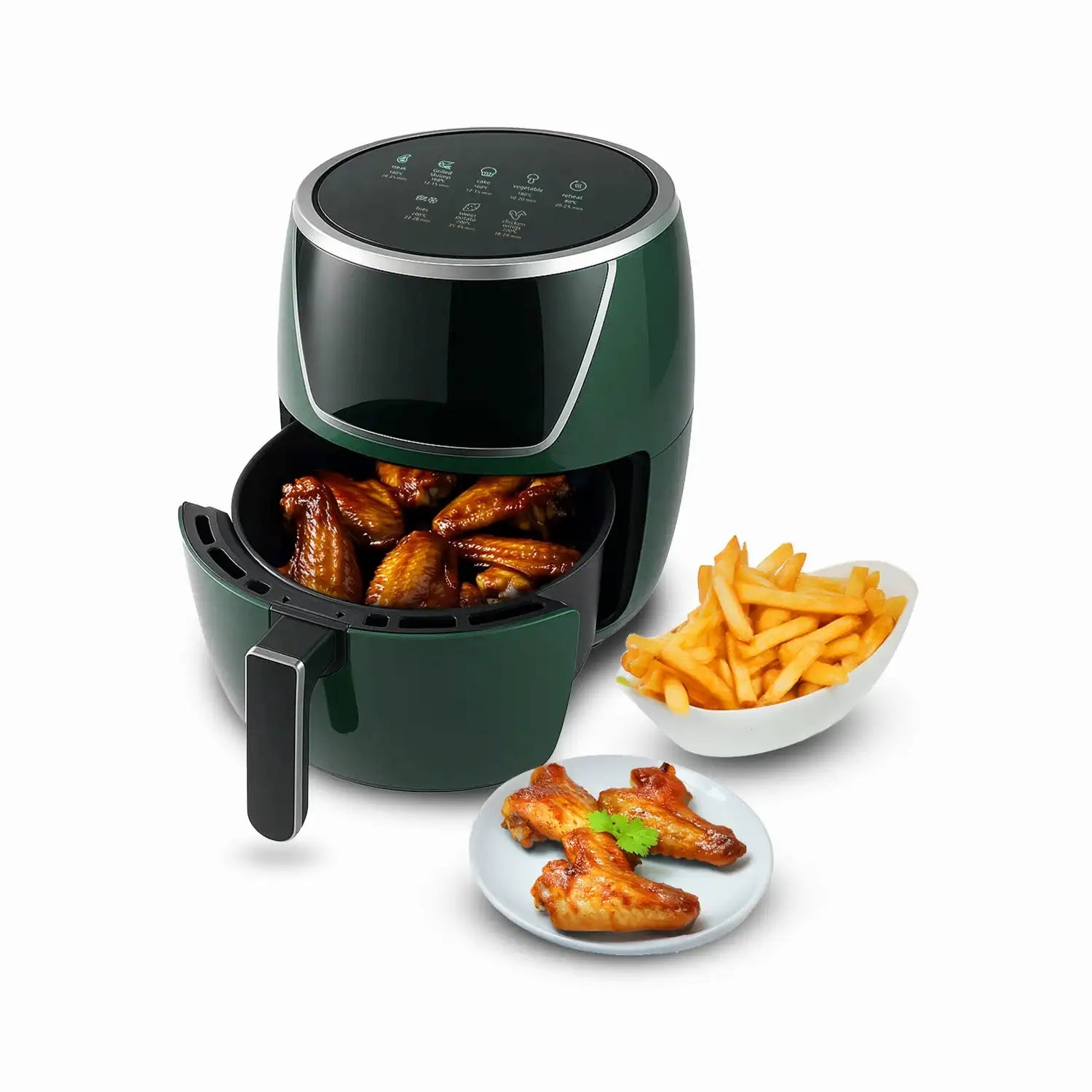 Friggitrice ad Aria 5L 1400W con Timer 60 Minuti e Display LED Touch