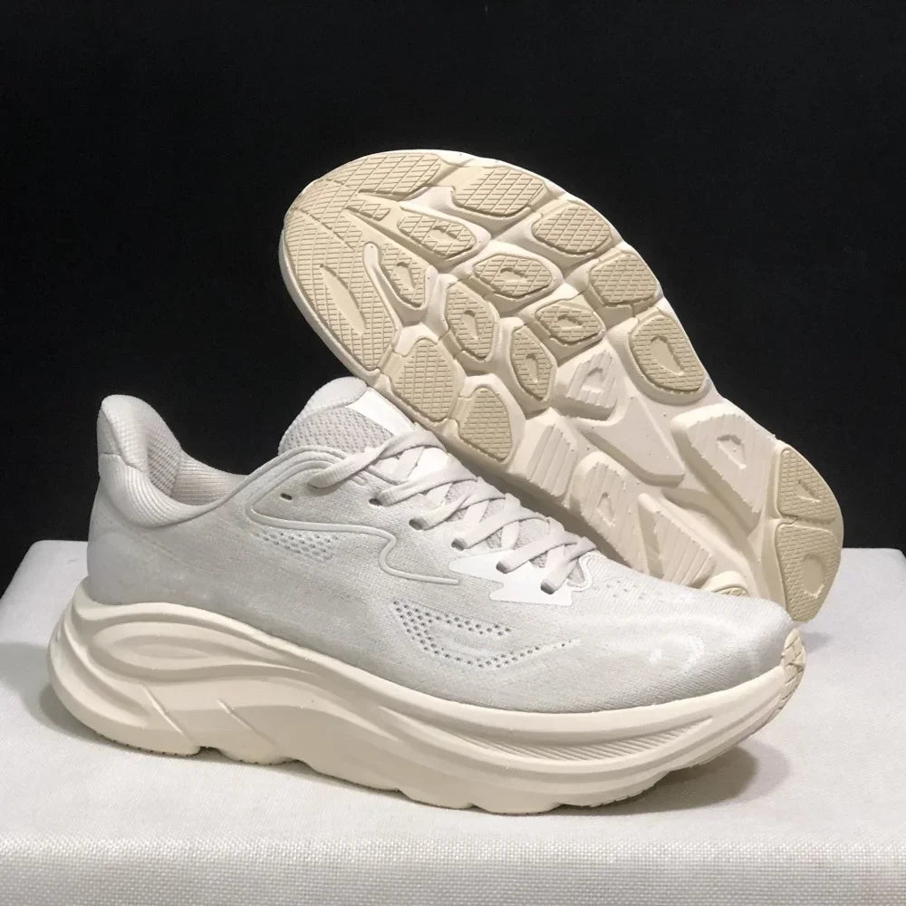 Hoka Clifton 10 Laufschuhe für Herren 2026 – Gedämpfte, elastische Outdoor-Sneaker für Marathon, Trail, Trekking und Tennis