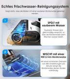Tineco Floor One S5 Combo Smarter Nass-/Trockensauger mit iLoop-Technologie, 5-in-1 Nasssauger für Tierhaare, Hartböden, LED-Display, Wi-Fi
