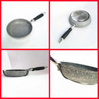 Padella antiaderente Padella Wok in pietra resistente Padella per bistecca domestica Pancake fornello a induzione fritto fornello a gas Set di pentole per la cucina
