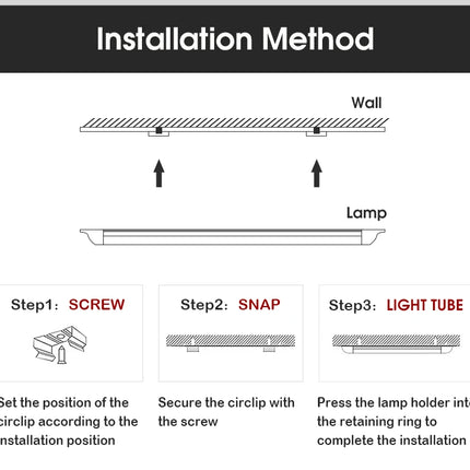 LED Lights Kitchen Under Cabinet Lamp A85-220V 10w 20w Super Bright LED Tube with 1.8m Switch Line for Home Bedroom Indoor Lamps