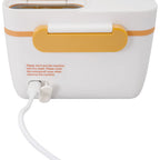 Tragbarer smarter Speisenwärmer mit wiederaufladbarem 1-Liter-Akku, Touch-Steuerung, LED-Anzeige und USB-Ladefunktion