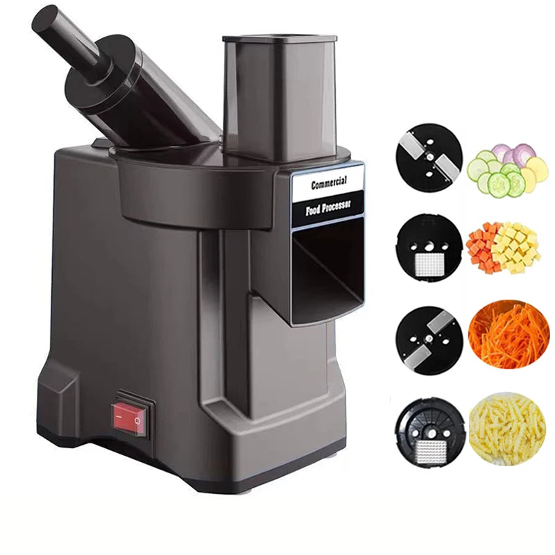 220V tritatutto per verdure tagliatrice elettrica multifunzionale carota taglierina per patate fetta trituratore robot da cucina a dadini