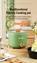 Mini-Multifunktions-Elektroherd Antihaft-Topf Bratpfanne Ramen Dormitory Small Hot Pot Elektroherd 1,7 Liter