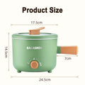 Mini-Multifunktions-Elektroherd Antihaft-Topf Bratpfanne Ramen Dormitory Small Hot Pot Elektroherd 1,7 Liter