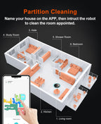 (Codice promozionale: GCC800)Aspiratore Robot ABIR X9, Navigazione Laser, Aspirazione 6500Pa, Mappa Multi-piano, Doppia Lampada UV, Controllo Zone Intelligente, Tecnologia Auto Carpet Boost, Versione di Fascia Alta