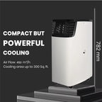 Condizionatore d'aria mobile da 15000 Btu con conversione di frequenza, silenzioso, solo raffreddamento, macchina all-in-one per uso domestico e commerciale