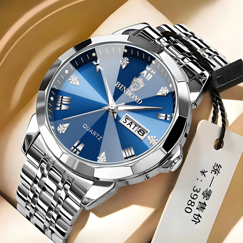 Retro-Quarzuhren für Herren, modisches Geschenk für Männer, Geburtstagsgeschenk, klassischer Stil, analoge Armbanduhr für Erwachsene