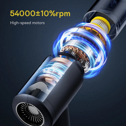 Baseus Car Vacuum Cleaner Cordless Car Air Blower Gun Powerful Handheld Auto Cleaning Appliance Wireless Vehicle Cleaner