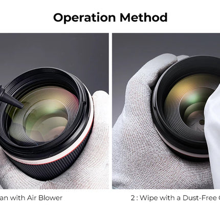 K&F Concept Set of 5 Microfiber Cleaning Cloths Individually Vacuum-Packed for Camera Lenses/iPhone/Computer/iPad/LED Screens/Eyeglasses