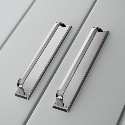 Dooroom Solid Brass Cabinet Handle, Bauhaus Style Design, Furniture Handles, Drawer and Kitchen Shoe Rack Handle