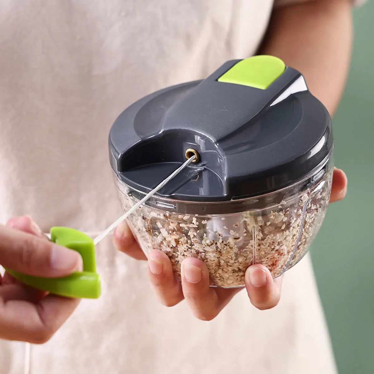 Affettatrice pelapatate manuale, tritatutto per cipolle, pressa per aglio, tritatutto per alimenti portatile, affettatrice Dicer Mixer per verdure da cucina