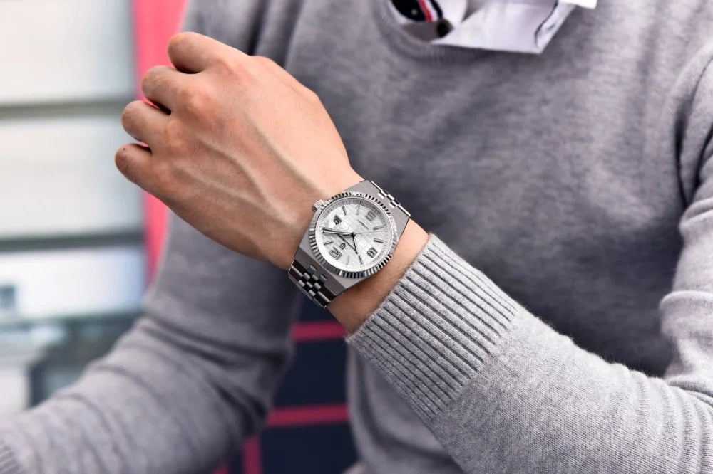 PAGANI DESIGN Orologio da Polso Meccanico Uomo Modello PD-YS027 Acciaio Inossidabile Vetro Zaffiro