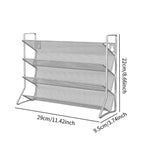Scaffale multiuso per spezie a 4 livelli, robusto supporto per condimenti da appoggio, montato a parete, scaffale in filo salvaspazio