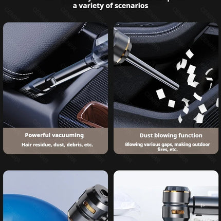 CENRR 998000 Aspirapolvere per auto PA Potente aspirapolvere portatile senza fili per accessori per auto robot pulitore per auto